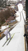 Martin Koch of Austria on inrun during trial round of day 2 of FIS ski jumping World Cup 2010-2011 finals in Planica, Slovenia. Team competition on second day of FIS ski jumping World cup finals was held on Saturday, 19th of March 2011, in Planica, Slovenia.
