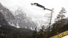 Anders Bardal of Norway soars through the air during first round of day 2 of FIS ski jumping World Cup 2010-2011 finals in Planica, Slovenia. Team competition on second day of FIS ski jumping World cup finals was held on Saturday, 19th of March 2011, in Planica, Slovenia.
