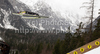 Thomas Morgenstern of Austria soars through the air during first round of day 2 of FIS ski jumping World Cup 2010-2011 finals in Planica, Slovenia. Team competition on second day of FIS ski jumping World cup finals was held on Saturday, 19th of March 2011, in Planica, Slovenia.
