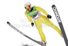 Jason Lamy Chappuis of France soars through the air during first round of day 2 of FIS ski jumping World Cup 2010-2011 finals in Planica, Slovenia. Team competition on second day of FIS ski jumping World cup finals was held on Saturday, 19th of March 2011, in Planica, Slovenia.
