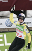Thomas Morgenstern of Austria reacts in outrun of second round of day 2 of FIS ski jumping World Cup 2010-2011 finals in Planica, Slovenia. Team competition on second day of FIS ski jumping World cup finals was held on Saturday, 19th of March 2011, in Planica, Slovenia.
