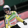 Thomas Morgenstern of Austria reacts in outrun of second round of day 2 of FIS ski jumping World Cup 2010-2011 finals in Planica, Slovenia. Team competition on second day of FIS ski jumping World cup finals was held on Saturday, 19th of March 2011, in Planica, Slovenia.
