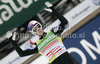 Gregor Schlierenzauer of Austria reacts in outrun of second round of day 2 of FIS ski jumping World Cup 2010-2011 finals in Planica, Slovenia. Team competition on second day of FIS ski jumping World cup finals was held on Saturday, 19th of March 2011, in Planica, Slovenia.
