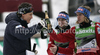 Norwegian coach Mika Kojonkoski saying good bye to his athletes after second round of day 2 of FIS ski jumping World Cup 2010-2011 finals in Planica, Slovenia. Team competition on second day of FIS ski jumping World cup finals was held on Saturday, 19th of March 2011, in Planica, Slovenia.
