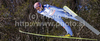 Michael Neumayer of Germany soars through the air during first round of day 3 of FIS ski jumping World Cup 2010-2011 finals in Planica, Slovenia. Last individual competition of season on day 3 of FIS ski jumping World cup finals was held on Sunday, 20th of March 2011, in Planica, Slovenia.
