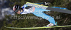 Bjoern Einar Romoeren of Norway soars through the air during first round of day 3 of FIS ski jumping World Cup 2010-2011 finals in Planica, Slovenia. Last individual competition of season on day 3 of FIS ski jumping World cup finals was held on Sunday, 20th of March 2011, in Planica, Slovenia.
