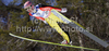 Severin Freund of Germany soars through the air during first round of day 3 of FIS ski jumping World Cup 2010-2011 finals in Planica, Slovenia. Last individual competition of season on day 3 of FIS ski jumping World cup finals was held on Sunday, 20th of March 2011, in Planica, Slovenia.
