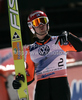 Anssi Koivuranta of Finland reacts in outrun of first round of day 3 of FIS ski jumping World Cup 2010-2011 finals in Planica, Slovenia. Last individual competition of season on day 3 of FIS ski jumping World cup finals was held on Sunday, 20th of March 2011, in Planica, Slovenia.
