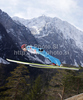 Anssi Koivuranta of Finland soars through the air during trial round of day 3 of FIS ski jumping World Cup 2010-2011 finals in Planica, Slovenia. Last individual competition of season on day 3 of FIS ski jumping World cup finals was held on Sunday, 20th of March 2011, in Planica, Slovenia.
