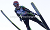 Andreas Wank of Germany soars through the air during 1st round of Flying hill individual competition of FIS World cup ski jumping  finals in Planica, Slovenia. Flying hill Individual competition FIS World ski jumping finals was held on Friday, 16th of March 2012, in Planica, Slovenia.
