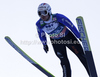 Simon Ammann of Switzerland soars through the air during 1st round of Flying hill individual competition of FIS World cup ski jumping  finals in Planica, Slovenia. Flying hill Individual competition FIS World ski jumping finals was held on Friday, 16th of March 2012, in Planica, Slovenia.
