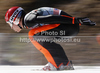 Janne Happonen of Finland on inrun during the trial round of the Flying hill team competition of FIS World cup ski jumping  finals in Planica, Slovenia. Flying hill Team competition FIS World ski jumping finals was held on Saturday, 17th of March 2012, in Planica, Slovenia.
