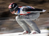 Anders Bardal of Norway on inrun during the trial round of the Flying hill team competition of FIS World cup ski jumping  finals in Planica, Slovenia. Flying hill Team competition FIS World ski jumping finals was held on Saturday, 17th of March 2012, in Planica, Slovenia.
