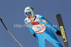 Jure Sinkovec of Slovenia soars through the air during the first round of the Flying hill team competition of FIS World cup ski jumping  finals in Planica, Slovenia. Flying hill Team competition FIS World ski jumping finals was held on Saturday, 17th of March 2012, in Planica, Slovenia.

