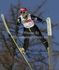 Matti Hautamaeki of Finland soars through the air during the first round of the Flying hill team competition of FIS World cup ski jumping  finals in Planica, Slovenia. Flying hill Team competition FIS World ski jumping finals was held on Saturday, 17th of March 2012, in Planica, Slovenia.
