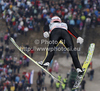 Severin Freund of Germany soars through the air during the trial round of the Flying hill Individual competition of FIS World cup ski jumping  finals in Planica, Slovenia. Flying hill Individual  competition FIS World ski jumping finals was held on Sunday, 18th of March 2012, in Planica, Slovenia.
