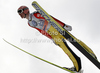 Severin Freund of Germany soars through the air during the first round of the Flying hill Individual competition of FIS World cup ski jumping  finals in Planica, Slovenia. Flying hill Individual  competition FIS World ski jumping finals was held on Sunday, 18th of March 2012, in Planica, Slovenia.
