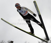 Martin Koch of Austria soars through the air during the first round of the Flying hill Individual competition of FIS World cup ski jumping  finals in Planica, Slovenia. Flying hill Individual  competition FIS World ski jumping finals was held on Sunday, 18th of March 2012, in Planica, Slovenia.
