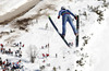Nicholas Fairall of USA soars through the air during first round of day 1 in FIS Ski jumping World cup finals in Planica, Slovenia. FIS ski jumping World cup finals were held on HS215 ski flying hill in Planica, Slovenia, on Friday, 22nd of March 2013.
