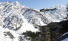 Noriaki Kasai of Japan soars through the air during first round of day 1 in FIS Ski jumping World cup finals in Planica, Slovenia. FIS ski jumping World cup finals were held on HS215 ski flying hill in Planica, Slovenia, on Friday, 22nd of March 2013.
