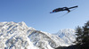 Andreas Wellinger of Germany soars through the air during first round of day 1 in FIS Ski jumping World cup finals in Planica, Slovenia. FIS ski jumping World cup finals were held on HS215 ski flying hill in Planica, Slovenia, on Friday, 22nd of March 2013.
