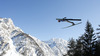 Karl Geiger of Germany soars through the air during first round of day 1 in FIS Ski jumping World cup finals in Planica, Slovenia. FIS ski jumping World cup finals were held on HS215 ski flying hill in Planica, Slovenia, on Friday, 22nd of March 2013.
