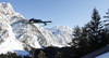 Gregor Deschwanden of Switzerland soars through the air during first round of day 1 in FIS Ski jumping World cup finals in Planica, Slovenia. FIS ski jumping World cup finals were held on HS215 ski flying hill in Planica, Slovenia, on Friday, 22nd of March 2013.
