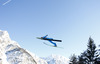 Richard Freitag of Germany soars through the air during first round of day 1 in FIS Ski jumping World cup finals in Planica, Slovenia. FIS ski jumping World cup finals were held on HS215 ski flying hill in Planica, Slovenia, on Friday, 22nd of March 2013.

