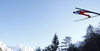 Andreas Stjernen of Norway soars through the air during first round of day 1 in FIS Ski jumping World cup finals in Planica, Slovenia. FIS ski jumping World cup finals were held on HS215 ski flying hill in Planica, Slovenia, on Friday, 22nd of March 2013.

