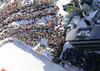 Michael Neumayer of Germany soars through the air during first round of day 1 in FIS Ski jumping World cup finals in Planica, Slovenia. FIS ski jumping World cup finals were held on HS215 ski flying hill in Planica, Slovenia, on Friday, 22nd of March 2013.
