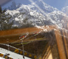 Peter Frenette of USA soars through the air during team competition on day 2 in FIS Ski jumping World cup finals in Planica, Slovenia. Team competition of FIS ski jumping World cup finals was held on HS215 ski flying hill in Planica, Slovenia, on Saturday, 23rd of March 2013.
