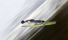 Anders Bardal of Norway soars through the air during team competition on day 2 in FIS Ski jumping World cup finals in Planica, Slovenia. Team competition of FIS ski jumping World cup finals was held on HS215 ski flying hill in Planica, Slovenia, on Saturday, 23rd of March 2013.
