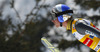 Gregor Schlierenzauer of Austria soars through the air during team competition on day 2 in FIS Ski jumping World cup finals in Planica, Slovenia. Team competition of FIS ski jumping World cup finals was held on HS215 ski flying hill in Planica, Slovenia, on Saturday, 23rd of March 2013.
