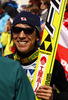 Noriaki Kasai of Japan in FIS Ski jumping World cup finals in Planica, Slovenia. Team competition of FIS ski jumping World cup finals was held on HS215 ski flying hill in Planica, Slovenia, on Saturday, 23rd of March 2013.
