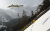 Sebastian Colloredo of Italy soars through the air during team competition on day 2 in FIS Ski jumping World cup finals in Planica, Slovenia. Team competition of FIS ski jumping World cup finals was held on HS215 ski flying hill in Planica, Slovenia, on Saturday, 23rd of March 2013.
