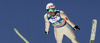 Kim Rene Elverum Sorsell of Norway soars through the air during team competition on day 2 in FIS Ski jumping World cup finals in Planica, Slovenia. Team competition of FIS ski jumping World cup finals was held on HS215 ski flying hill in Planica, Slovenia, on Saturday, 23rd of March 2013.
