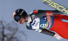 Andreas Stjernen of Norway soars through the air during team competition on day 2 in FIS Ski jumping World cup finals in Planica, Slovenia. Team competition of FIS ski jumping World cup finals was held on HS215 ski flying hill in Planica, Slovenia, on Saturday, 23rd of March 2013.
