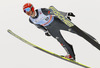 Andreas Wank of Germany soars through the air during individual competition on day 3 in FIS Ski jumping World cup finals in Planica, Slovenia. Last individual competition of FIS ski jumping World cup finals was held on HS215 ski flying hill in Planica, Slovenia, on Sunday, 24th of March 2013.
