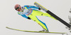 Severin Freund of Germany soars through the air during individual competition on day 3 in FIS Ski jumping World cup finals in Planica, Slovenia. Last individual competition of FIS ski jumping World cup finals was held on HS215 ski flying hill in Planica, Slovenia, on Sunday, 24th of March 2013.
