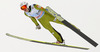 Winner Jurij Tepes of Slovenia soars through the air during individual competition on day 3 in FIS Ski jumping World cup finals in Planica, Slovenia. Last individual competition of FIS ski jumping World cup finals was held on HS215 ski flying hill in Planica, Slovenia, on Sunday, 24th of March 2013.
