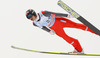 Andreas Stjernen of Norway soars through the air during individual competition on day 3 in FIS Ski jumping World cup finals in Planica, Slovenia. Last individual competition of FIS ski jumping World cup finals was held on HS215 ski flying hill in Planica, Slovenia, on Sunday, 24th of March 2013.
