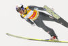 Gregor Schlierenzauer of Austria soars through the air during individual competition on day 3 in FIS Ski jumping World cup finals in Planica, Slovenia. Last individual competition of FIS ski jumping World cup finals was held on HS215 ski flying hill in Planica, Slovenia, on Sunday, 24th of March 2013.
