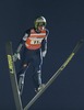 Jaka Hvala of Slovenia during Mens Team FIS Ski Jumping world cup at the Vogtland Arena in Klingenthal, Germany on 2013/11/23.
