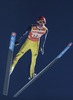 Andreas Wellinger of Germany during Mens Team FIS Ski Jumping world cup at the Vogtland Arena in Klingenthal, Germany on 2013/11/23.

