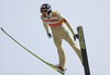 Ole Marius Ingvaldsen of Norway during Mens Team FIS Ski Jumping world cup at the Vogtland Arena in Klingenthal, Germany on 2013/11/23.
