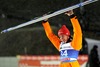 Andreas Wellinger (GER) during Mens FIS Ski Jumping world cup at the Vogtland Arena in Klingenthal, Germany on 2013/11/24.
