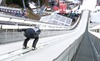 Thomas Morgenstern of Austria during practice Jump of 62th Four Hills Tournament of FIS Ski Jumping World Cup at the Schattenbergschanze, Oberstdorf, Germany on 2013/12/29.
