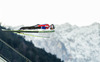 Simon Ammann (SUI) during qualification Jump of 62nd Four Hills Tournament of FIS Ski Jumping World Cup at the Olympiaschanze, Garmisch Partenkirchen, Germany on 2013/12/31.
