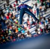 Marinus Kraus (GER) during practice Jump of 62nd Four Hills Tournament of FIS Ski Jumping World Cup at the Olympiaschanze, Garmisch Partenkirchen, Germany on 2013/12/31.
