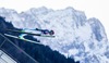 Janne Ahonen (FIN) during qualification Jump of 62nd Four Hills Tournament of FIS Ski Jumping World Cup at the Olympiaschanze, Garmisch Partenkirchen, Germany on 2013/12/31.
